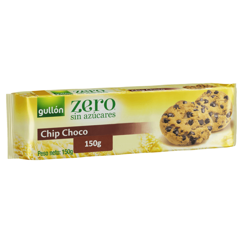 Biscoito-Cookie-Gotas-de-Chocolate-Zero-Acucar-Gullon-Pacote-150g