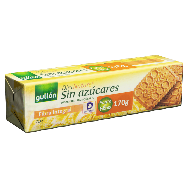 Biscoito-Integral-Zero-Acucar-Gullon-Diet-Nature-Pacote-170g