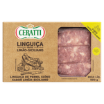 Linguica-de-Pernil-Suino-Limao-Siciliano-Ceratti-500g