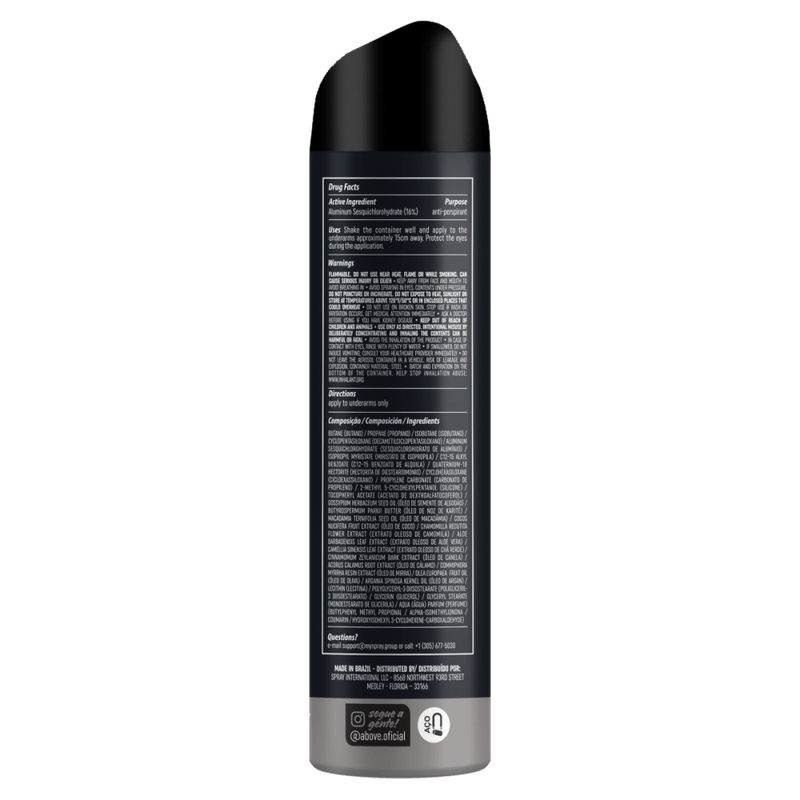 Antitranspirante-Jato-Seco-Vulcan-48h-Above-Men-Elements-150ml-Spray