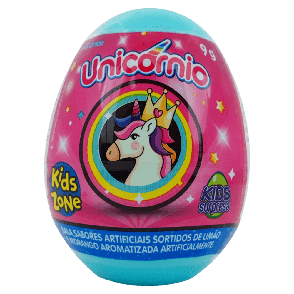 Ovo Surpresa Unicornio Kids Zone