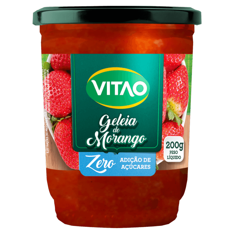 Geleia-Morango-sem-Adicao-de-Acucar-Vitao-Vidro-200g