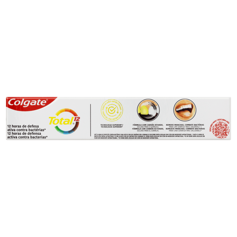 Creme-Dental-Anticarie-com-Fluor-Carvao-Ativado-Colgate-Total-12-Caixa-180g-Preco-Especial