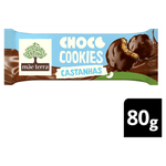 Biscoito-Cookie-Vegano-Castanhas-Cobertura-Chocolate-Mae-Terra-Choco-Pacote-80g