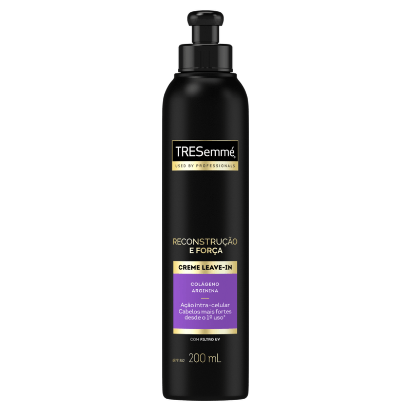 Creme-Leave-In-Colageno-e-Arginina-com-Filtro-UV-Tresemme-Reconstrucao-e-Forca-Frasco-200ml