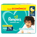 Fralda-Descartavel-Infantil-Pampers-Confort-Sec-XXXG---de-19kg-Pacote-Economico-74-Unidades