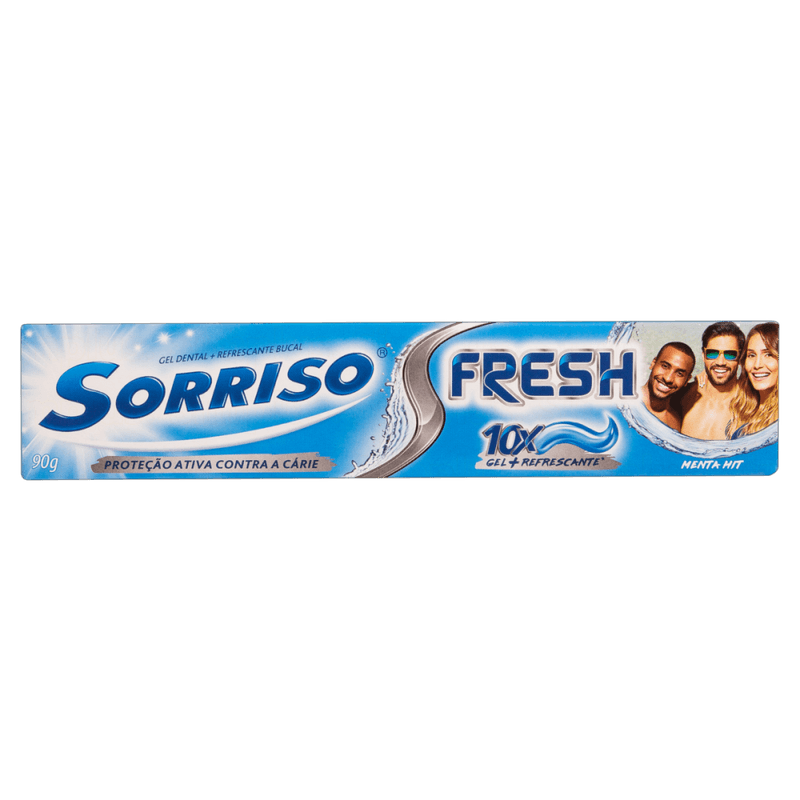 Gel-Dental-Menta-Hit-Sorriso-Fresh-Caixa-90g