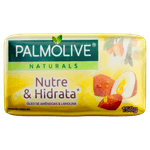 Sabonete-em-Barra-Nutre---Hidrata-Oleo-de-Amendoas---Lanolina-Palmolive-Naturals-Envoltorio-150g