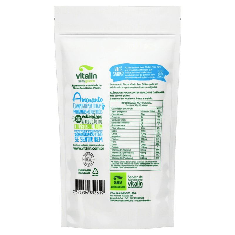 Flocos-de-Amaranto-Organico-Vitalin-Pouch-150g