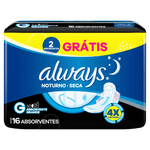 Absorvente-com-Abas-Seca-Always-Noturno-G-Pacote-16-Unidades-Gratis-2-Absorventes