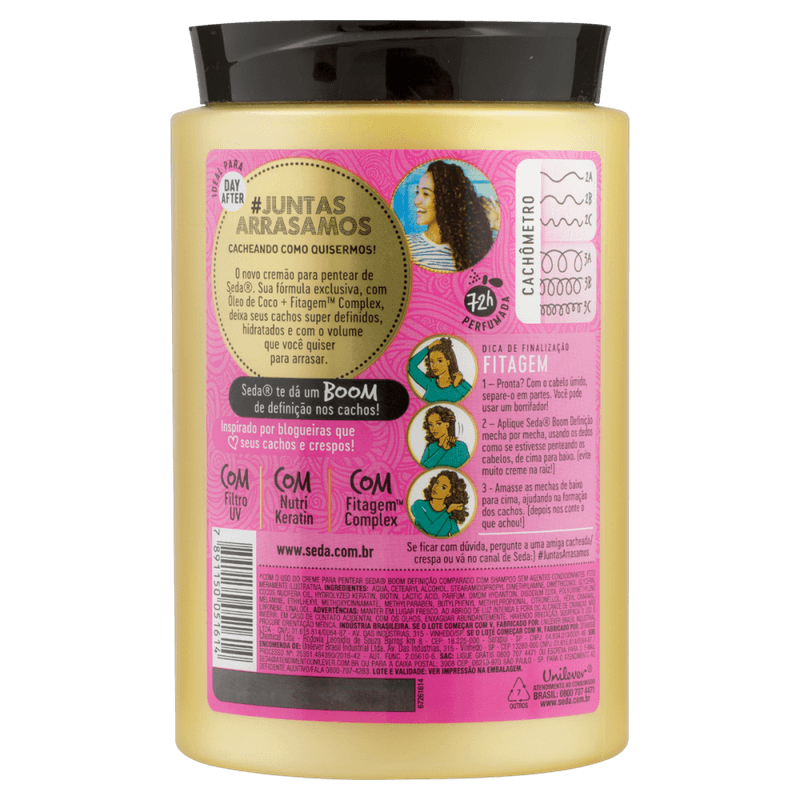 Creme-para-Pentear-Oleo-de-Coco-24h-de-Definicao-Seda-Inspirado-por-Blogueiras-Boom-Definicao-Pote-1kg