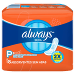 Absorvente-sem-Abas-Seca-Always-P-Pacote-8-Unidades