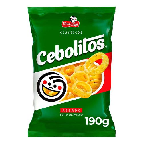 Salgadinho Cebola Elma Chips Cebolitos 190G