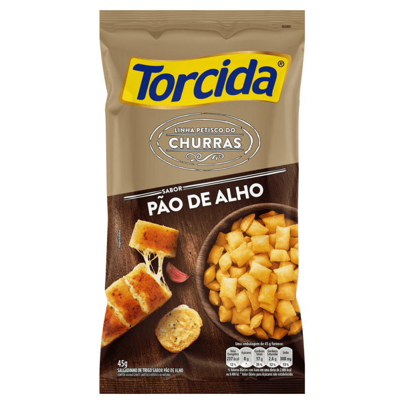 Salgadinho-de-Trigo-Pao-de-Alho-Torcida-Petisco-do-Churras-Pacote-45g