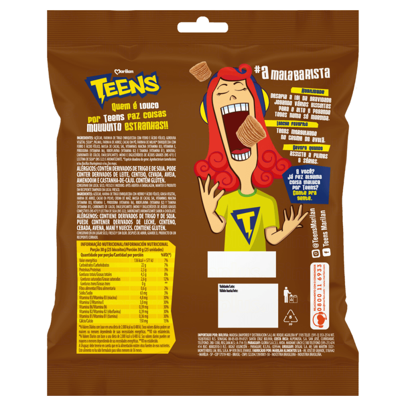 Biscoito-Doce-Recheio-Chocolate-Marilan-Teens-Pacote-80g