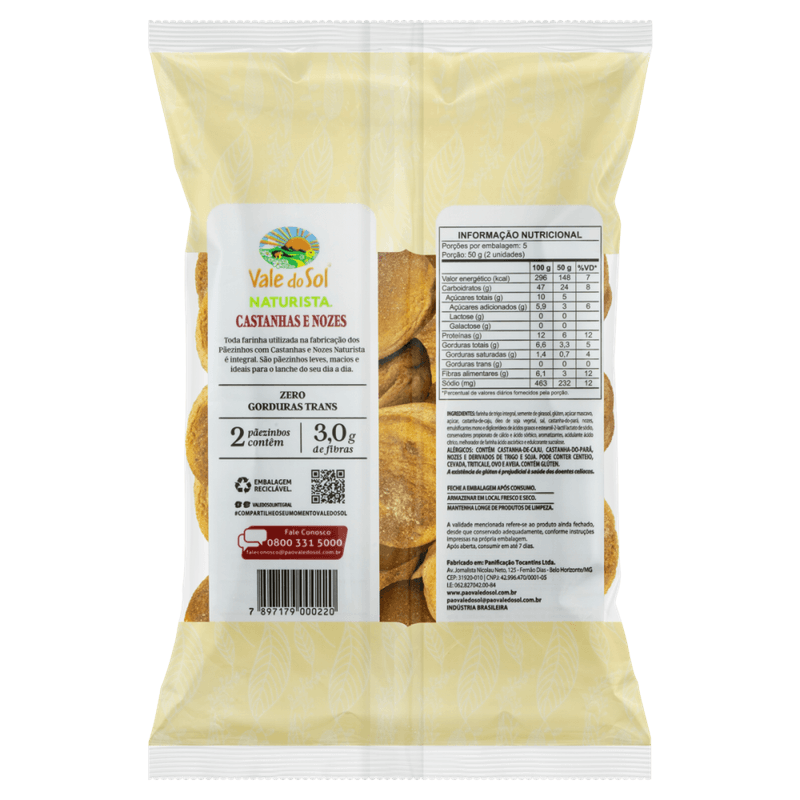 Paezinhos-Integral-658--com-Castanhas-e-Nozes-Zero-Lactose-Vale-do-Sol-Naturista-Pacote-250g