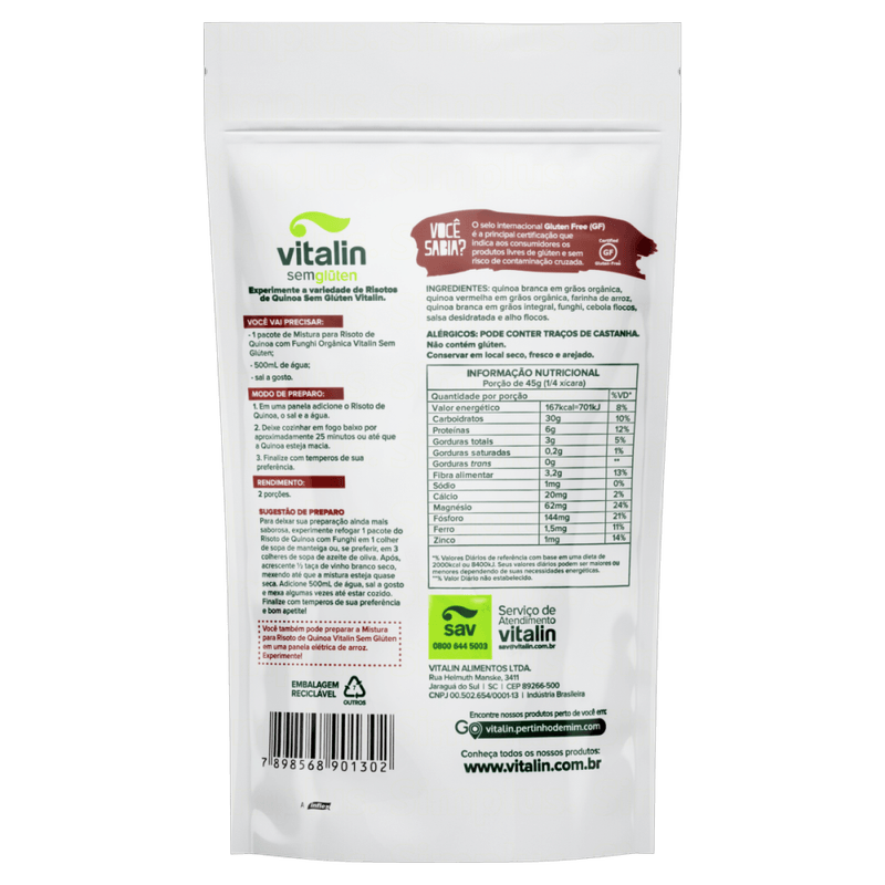 Risoto-Organico-de-Quinoa-Funghi-sem-Gluten-Vitalin-Pouch-150g