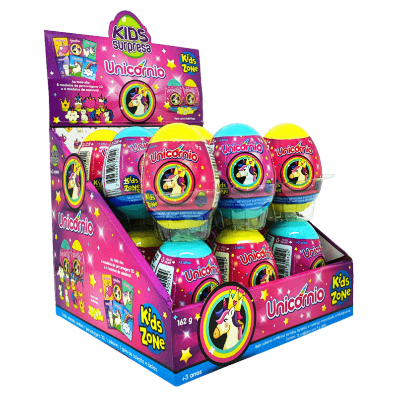 Bala-Limao-ou-Morango-Unicornio-Kids-Zone-Surpresa-9g