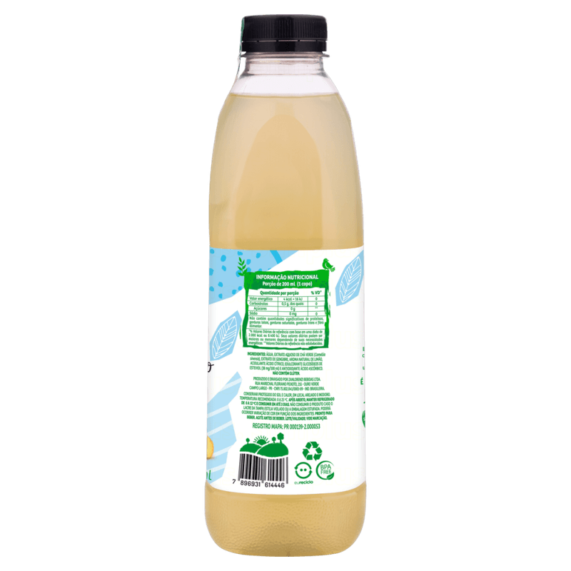 Cha-Verde-Gengibre-e-Limao-sem-Adicao-de-Acucar-Campo-Largo-Garrafa-900ml