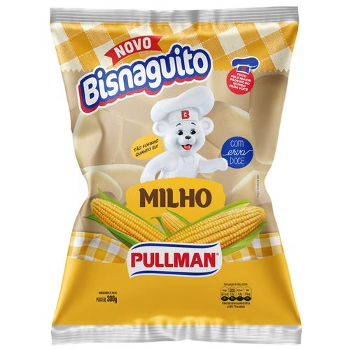 Bisnaguinha sabor milho Pullman 300g
