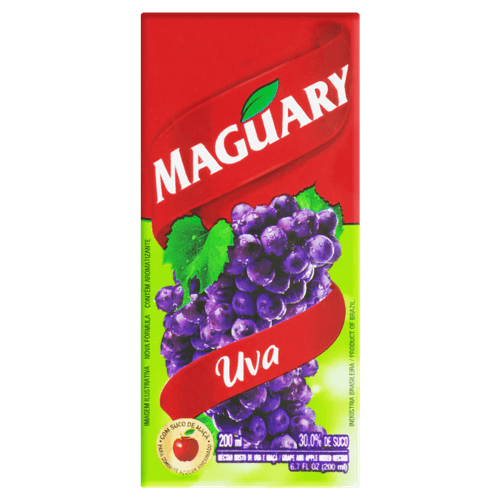 Néctar Misto de Uva com Suco de Maçã Maguary Caixa 200ml