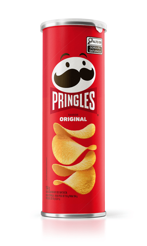 Salgadinho de Batata Original Pringles Tubo 104g