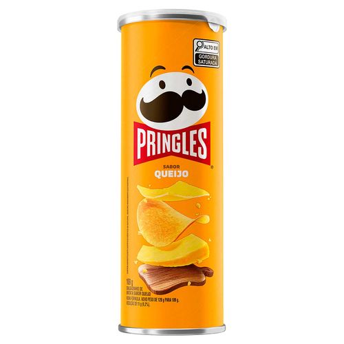 Salgadinho de Batata Queijo Pringles Tubo 109g