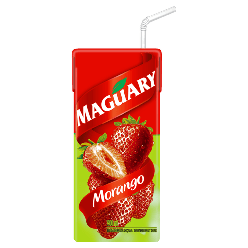 Bebida Com Suco Maguary 200ml Morango