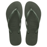 Chinelo-Verde-Olive-Slim-Havaianas-n°-35-36