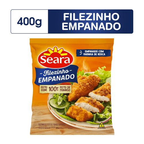 Filezinho empanado Seara 400g