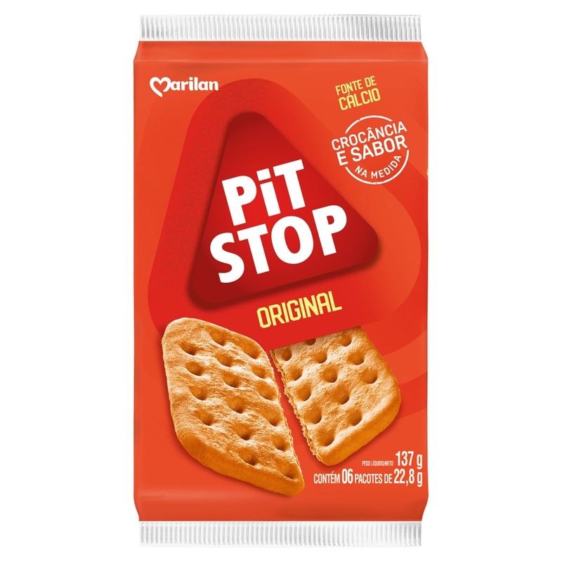 Pack-Biscoito-Salgado-Original-Marilan-Pit-Stop-Pacote-137g-6-Unidades-de-228g-Cada