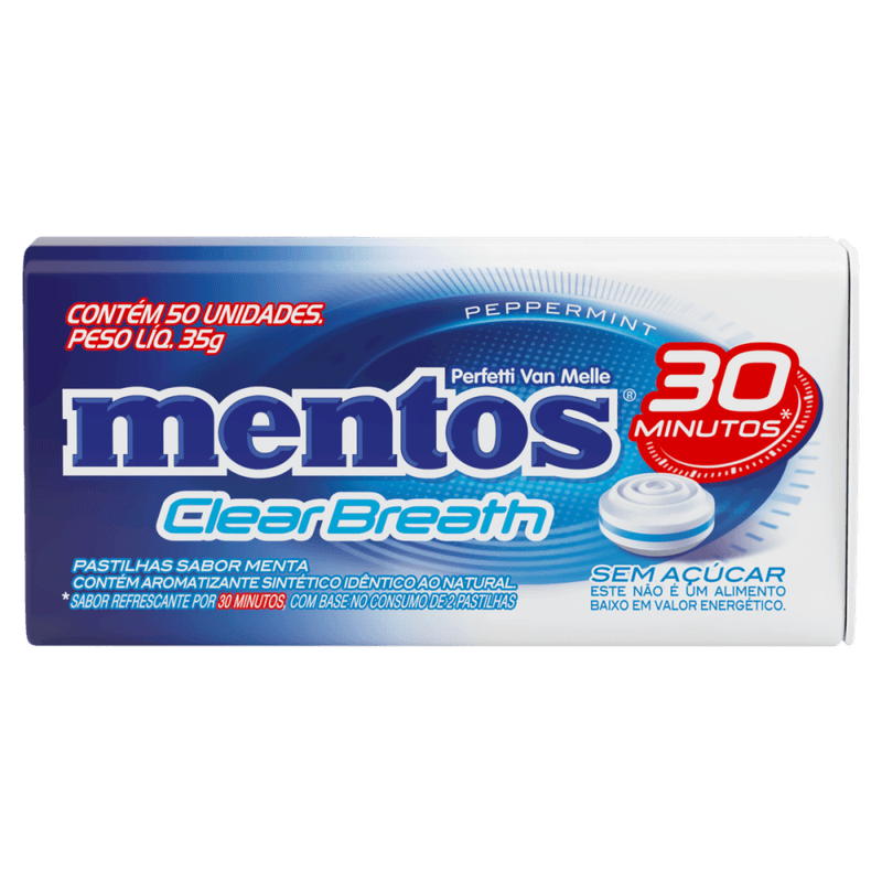 Pastilha-Peppermint-Zero-Acucar-Mentos-Clear-Breath-Lata-35g-50-Unidades