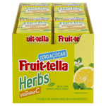 Bala-Dura-Limao-e-Ervas-com-Vitamina-C-Zero-Acucar-Fruit-Tella-Herbs-Caixa-189g