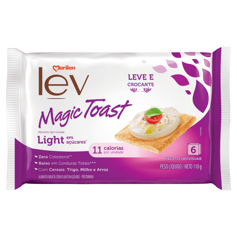 Alimento-a-Base-de-Cereais-Trigo-Milho-e-Arroz-Torrada-Light-Marilan-Lev-Magic-Toast-Pacote-110g-6-Unidades