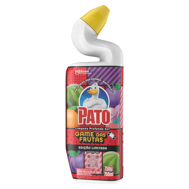 Desinfetante-para-Uso-Geral-Game-das-Frutas-Pato-Limpeza-Profunda-Squeeze-750ml-Edicao-Limitada