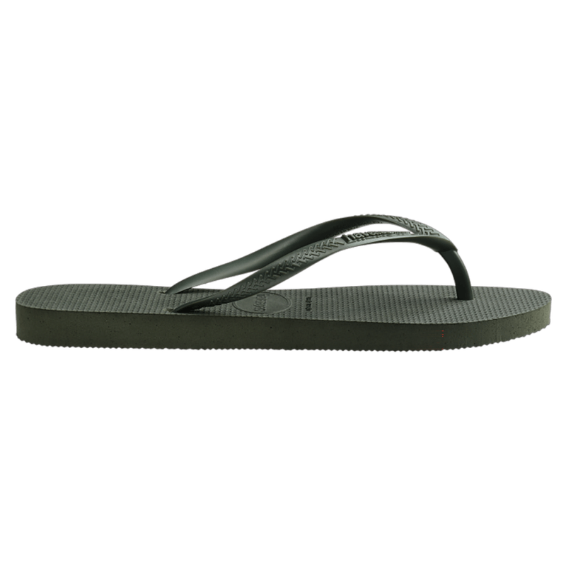 Chinelo-Verde-Olive-Slim-Havaianas-n°-33-34