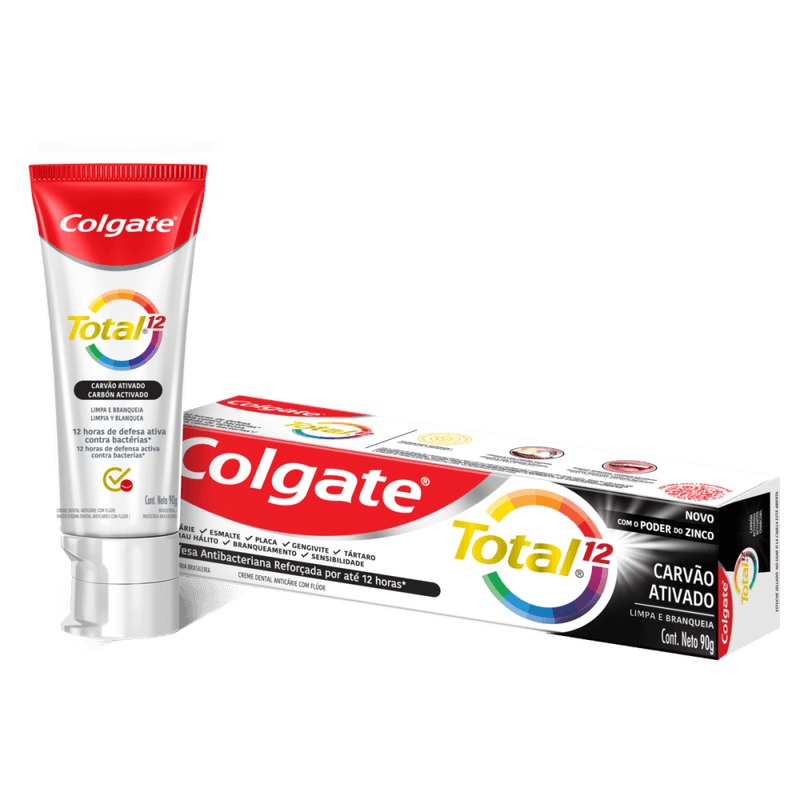 Creme-Dental-Anticarie-com-Fluor-Carvao-Ativado-Colgate-Total-12-Caixa-90g