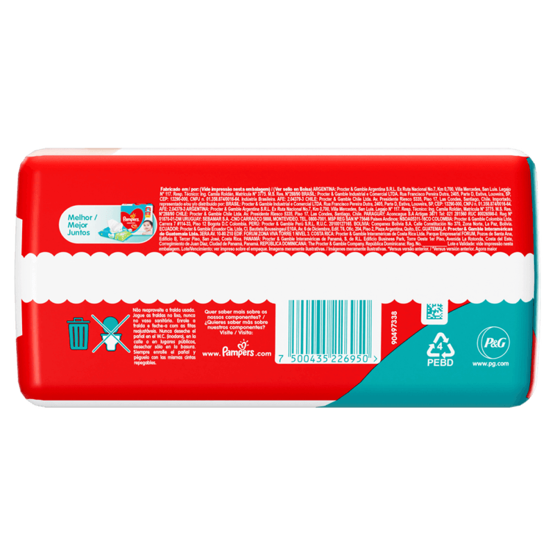 Fralda-Descartavel-Infantil-Pampers-Supersec-M-6-a-10kg-Pacote-40-Unidades