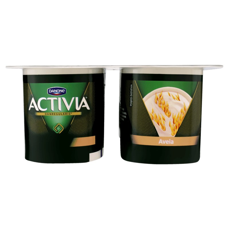 Leite-Fermentado-com-Bifidobacterium-Animalis-DN-173010-com-Preparado-de-Aveia-Activia-Bandeja-400g-4-Unidades-de-100g-Cada