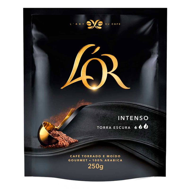 Cafe-Torrado-e-Moido-Intenso-100--Arabica-L-or-Torras-Gourmet-Sache-250g