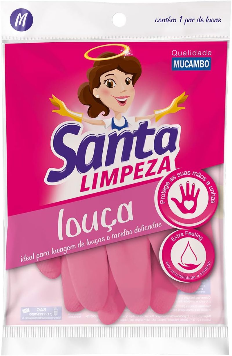 Luva-para-Louca-Latex-12-Cm-Limpeza-Domestica-Santa-Limpeza-Tamanho-G