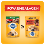 Alimento-Completo-e-Balanceado-para-Caes-Adultos-Carne-ao-Molho-Pedigree-Sache-100g