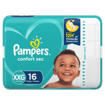 Fralda-Descartavel-Infantil-Pampers-Confort-Sec-XXG-14-a-18kg-Pacote-16-Unidades