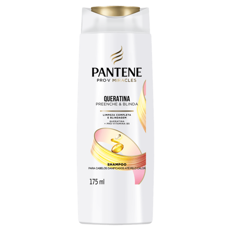 Shampoo-Queratina-e-Pro-Vitamina-B5-Pantene-Pro-V-MIracles-Queratina-Preenche---Blinda-Frasco-175ml