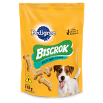 Petisco-para-Caes-Adultos-Racas-Pequenas-Leite-Pedigree-Biscrok-Pouch-150g