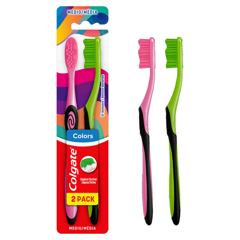 Escova-Dental-Media-Colgate-Colors-Cabeca-Compacta-2-Unidades