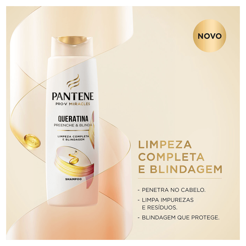 Shampoo-Queratina-e-Pro-Vitamina-B5-Pantene-Pro-V-MIracles-Queratina-Preenche---Blinda-Frasco-175ml