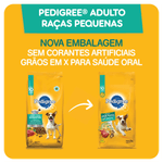 Alimento-100--Completo-e-Balanceado-Premium-para-Caes-Adultos-Racas-Pequenas-Pedigree-Pacote-1kg