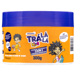 Creme-de-Tratamento-3-em-1-com-Oleo-de-Argan-Oleo-de-Coco-Manteiga-de-Karite-e-D-Pantenol-Tra-La-La-Kids-Crespos-Incriveis-Pote-300g