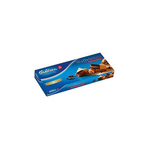 Rolinhos de Wafer Coberto Parcialmente com Chocolate Amargo Bahlsen Caixa 100g